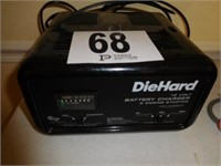 DieHard 12 volt battery charger and engine
