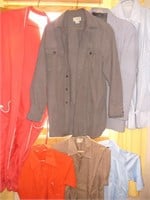 Vtg Mens Clothing-JCPenneys & LL Bean Shirt