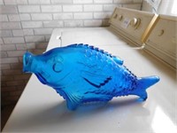 Blue glass fish