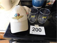 Indianapolis Speedway 1971 glasses - hat