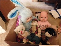 Clown - Real Baby Doll - bunny doll - etc.