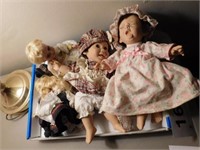 China and plastic dolls