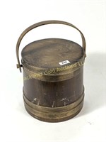 Wooden Sugar Bucket with Handle