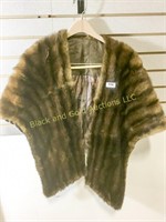 Ladies Brown Fur Stole/Shawl
