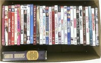 Lot of 31 DVDs, plus 5-DVD Garth Brooks Set