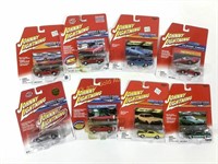 Lot of Eight Johnny Lightning Cars