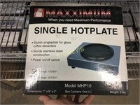 Maxximum Single Hot Plate - NEW