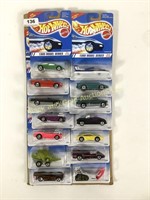 Lot of 14 Hot Wheels Cars in Packages