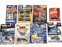 Lot of Eight Hot Wheels and Other Diecast Cars