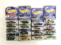 Lot of 16 Hot Wheels Cars in Packages