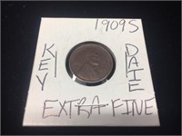 1909-S Key Date Wheat Cent