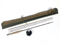 7 Foot Bamboo Flyrod with South Bend Reel