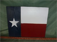 Custom Texas Flag Wood Gun Hide Box