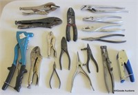 Assorted Pliers & Vice Grips