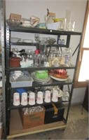 Large collection of items including copper molds,