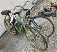 AMF Roadmaster 10 speed bike and a vintage Sears