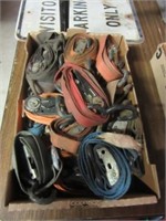 Various kinds of tie downs.