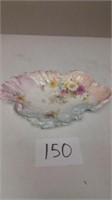 ORNATE FLORAL DISH....MADE IN GERMANY