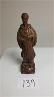 WOODEN STATUE - SOLID, 15" TALL