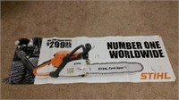 STIHL BANNER FOR OUTDOORS....24 X 71"