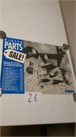 KINZE WINTER PARTS 1992 POSTER...18 X 23"