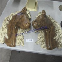 Horse heads - wall hanging