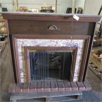 Elect fire place