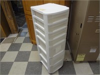 Sterilite 7 Drawer Storage Cabinet on Wheels