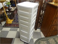 Sterilite 7 Drawer Storage Cabinet on Wheels