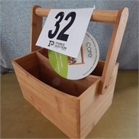 BAMBOO CUTLERY CADDY