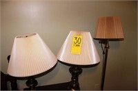 matching table lamps and