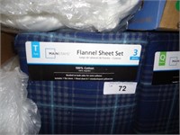 Flannel Sheets 3-Peice Twinn