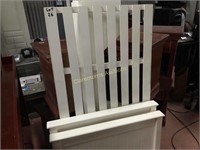 White Wooden Kids Bed