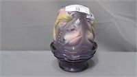 Fenton Purple Atlantis Fairy Lamp