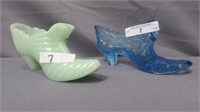 Fenton Shoes- Spring Green & Lt Blue Cat