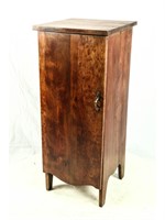 Early Single Door Disc Record Cabinet