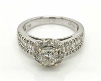 18ct White Gold Diamond ring