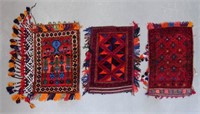 3 Persian pure wool, hand made cushion covers