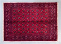 Afghan Mori Gul pure wool, hand made rug