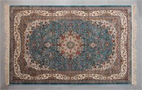 Persian pure wool, machine made rug