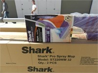 Shark pro spray mop with LED light. Shark item