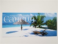 8 days 7 nights for two in Cancun. Enjoy mile of
