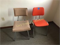 Pair of retro chairs