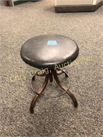 Antique adjustable stool