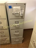 Metal 5 drawer file cabinet