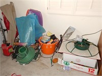 LARGE LOT OF MIXED ITEMS FROM GARAGE