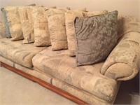Beautiful neutral large sofa