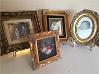 Lot of four picture frames