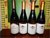 4 "COLLECTIBLE" SEALED WINE BOTTLES