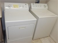 KENMORE ELITE GAS DRYER AND WASHER